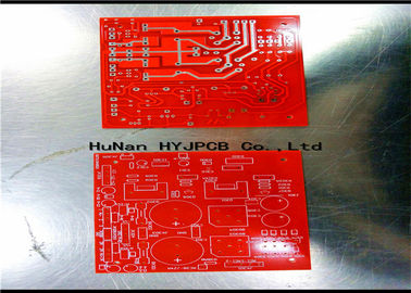 PWB preto vermelho dos produtos eletrónicos de consumo da placa de circuito tomado partido do dobro do PWB FR4 Solde da exposição do PWB de Speacker fornecedor